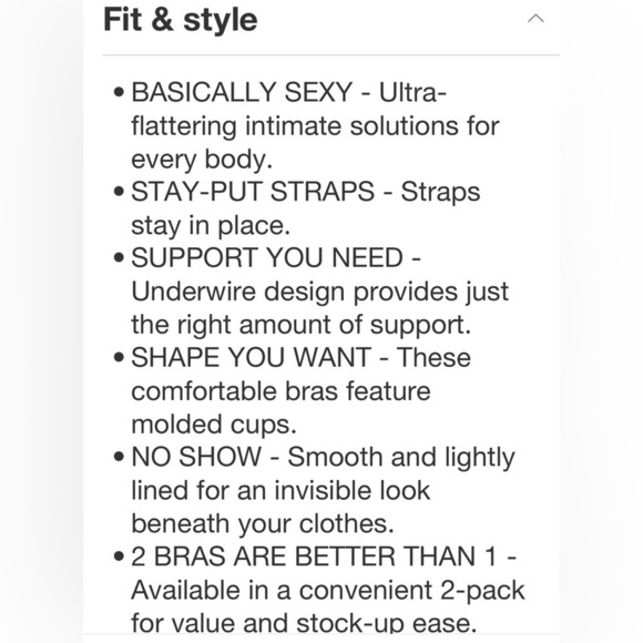 2 MAIDENFORM SELF EXPRESSIONS T-SHIRT BRAS WHITE TAN 36DD - Picture 9 of 11